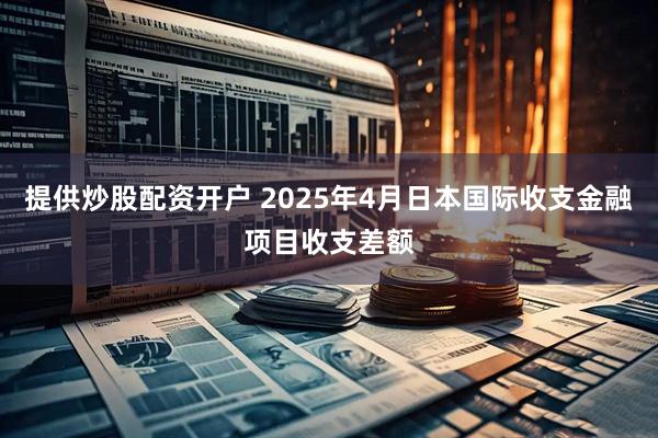 提供炒股配资开户 2025年4月日本国际收支金融项目收支差额